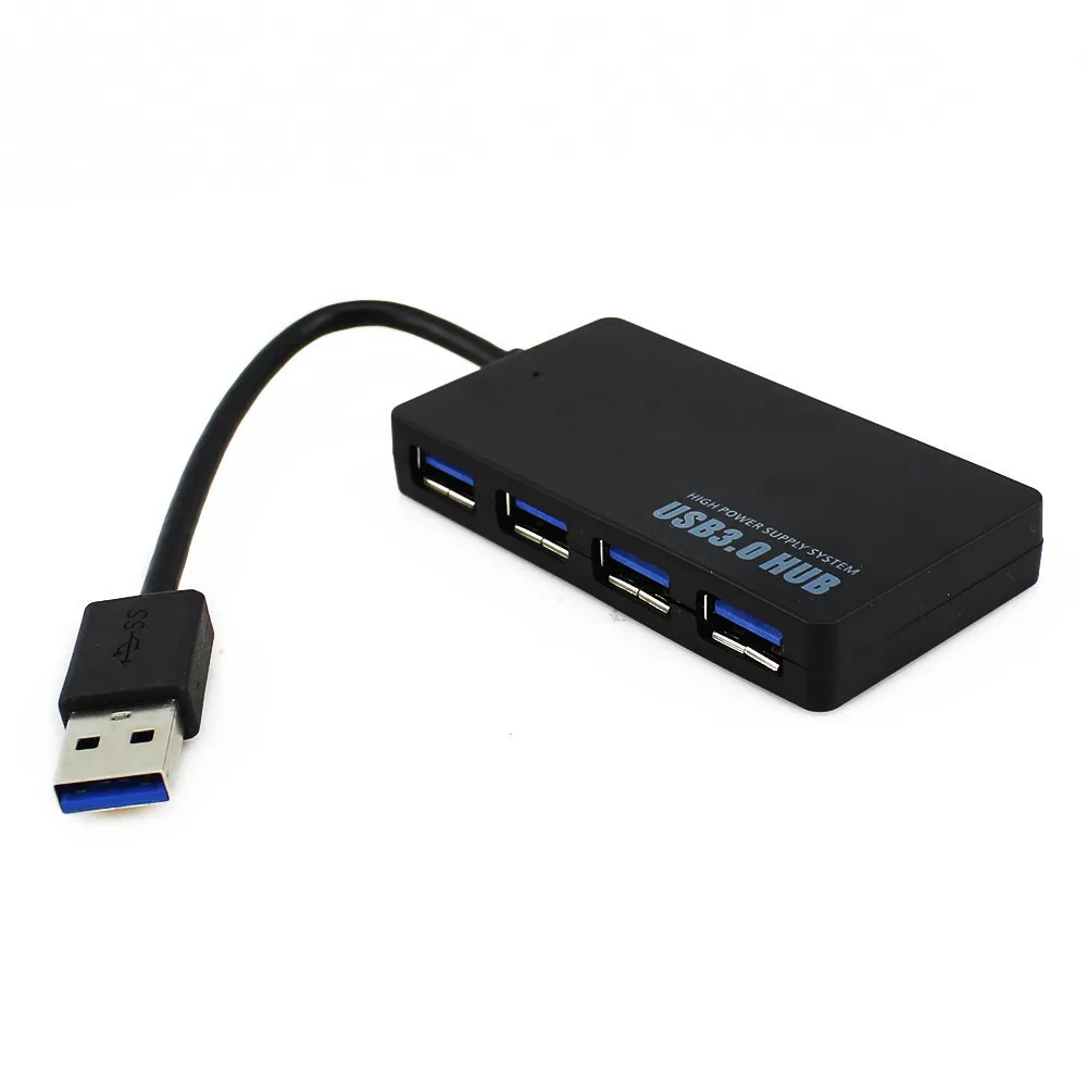 CHYI USB 3,0 хаб мульти в одном 4 порта USB3.0 хаб сплиттер с внешним адаптером питания комбо ПК Аксессуары для компьютера Macbook