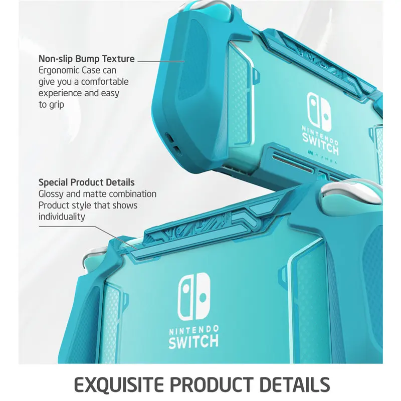 Mumba Grip Case For Nintendo Switch Lite Blade TPU Protective Portable Cover Case CompatibleSwitch Lite Console (201