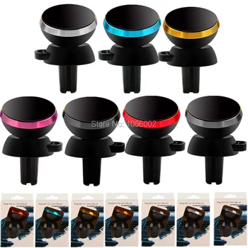 

car mount car phone holder Magnetic Car Air Vent Mount Phone Holder Mobile Stand for iphone 7 8 x samsung gps pc with retail box