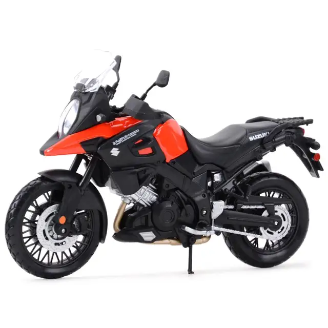 Maisto 1:12 Suzuki V-Strom Static Die Cast Vehicles Collectible Hobbies Motorcycle Model Toys 1