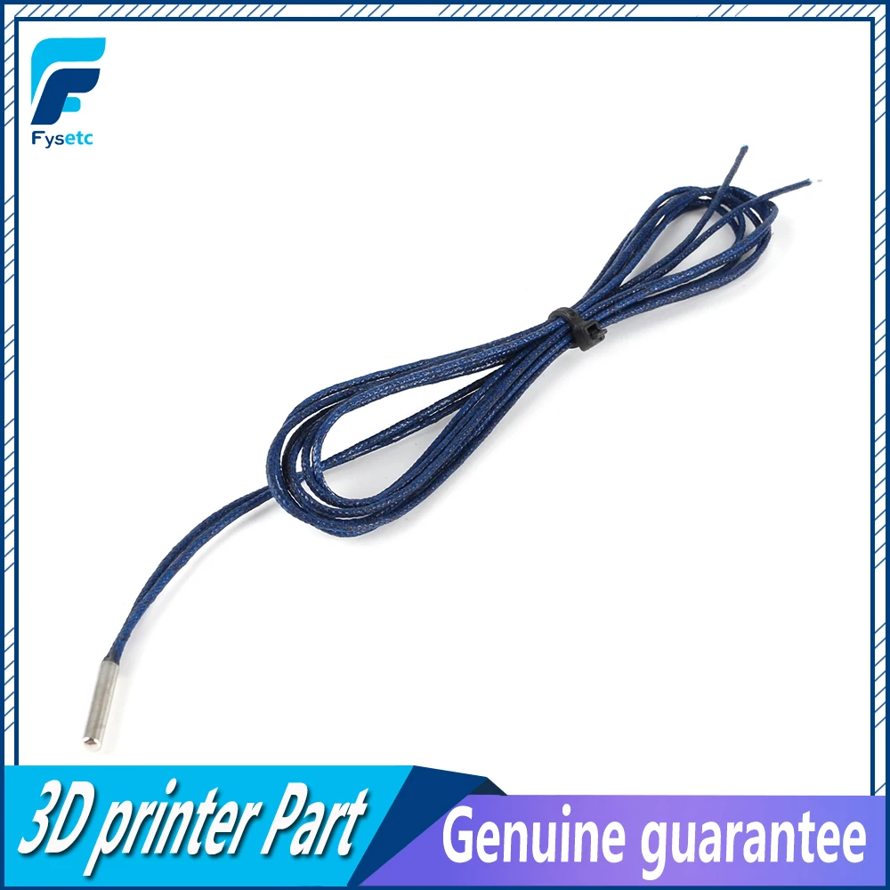 Resistência Térmica Pt1000 Sonda mm x 15 mm até 450 Graus Rtd 1m Platina para Impressora 3d Vulcão Bloco de Aquecimento v6 - Imagem 2
