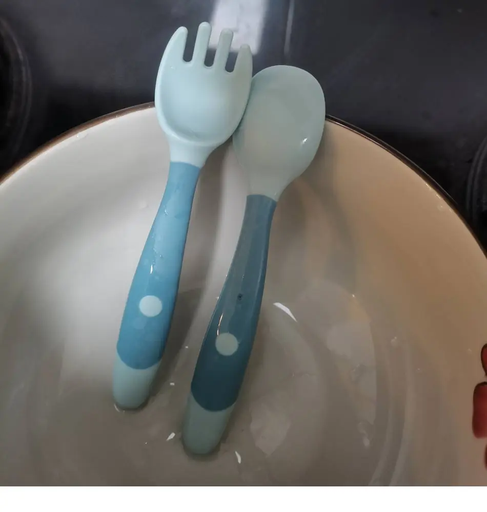 electric breast pump Baby Feeding Spoon and Forks Silicone Tableware for Kids Bendable Cutlery Set Infant Learning Spoon Utensils Solid Feeding Kit baby dropper dispenser