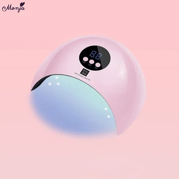 

Monja 36W White Pink Double Light Source UV Nail Art LED Lamp Nail Polish UV Gel Curing Dryer Auto Sensor Machine Manicure Tool