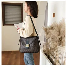 Стиль, женские кожаные сумки, повседневные ПУ сумки на плечо, модные сумки, Индивидуальная сумка на плечо, сумка-мешок с одним плечом