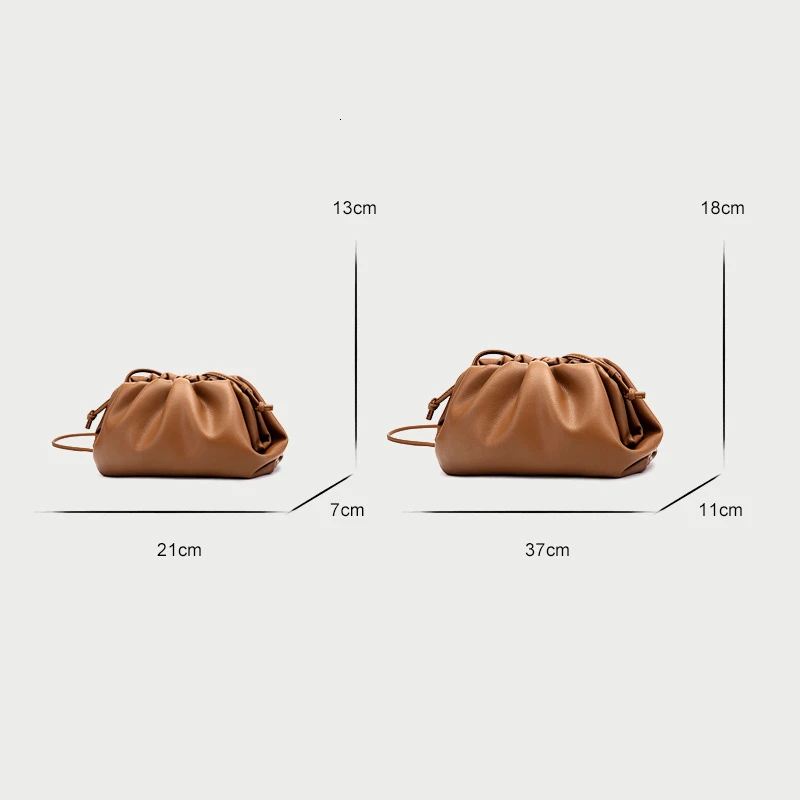  The Pouch Bag Day Clutch Soft Leather Hand Bag Dumpling Luxury Handbags Women Bags Designer Crossbo - 4000217418771