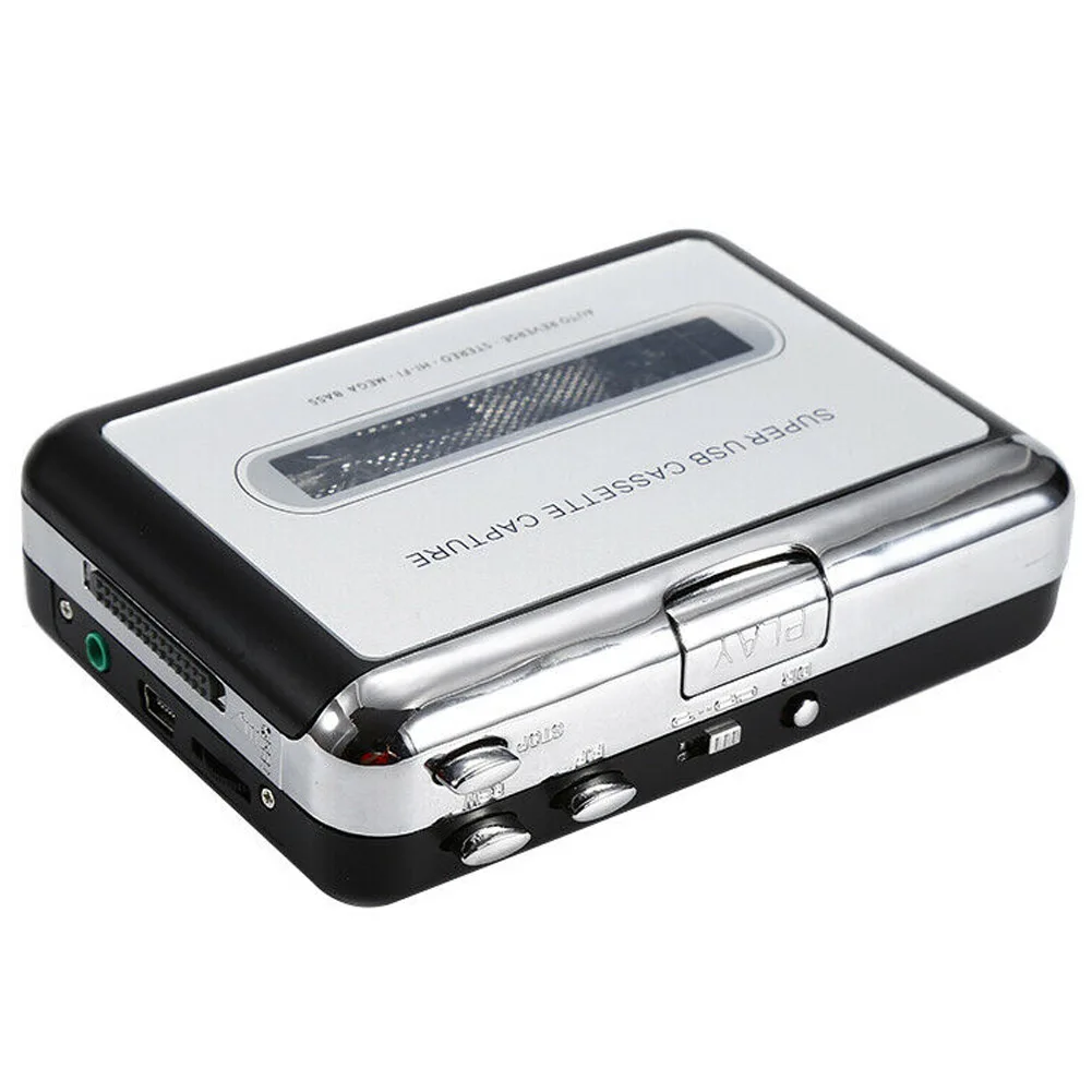 Кассетный usb-плеер в MP3 конвертер захват Портативный Аудио Tape-to-MP3 музыкальный плеер переключатель OD889