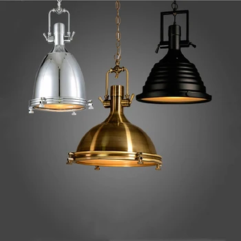 

Loft Adjustable chain pendant lamp retro dining room office internet bar club pub cafe lights vintage chandelier droplight