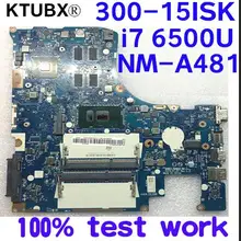 BMWQ1/BMWQ2 NM-A481 для lenovo 300-15ISK ноутбук материнская плата Процессор i7 6500U GPU R5 M330 2G DDR3 тесты работы