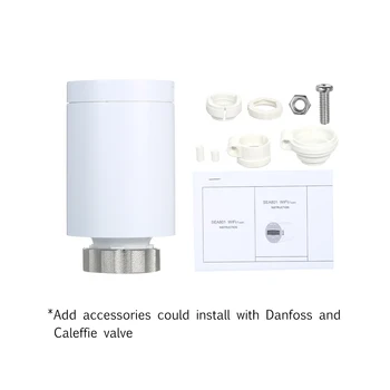 

SEA801-APP Thermostat Temperature Controller TRV Thermostatic Radiator Valve Voice Remote Control Thermostat Heater Controller