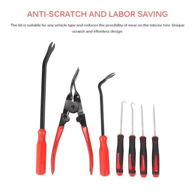 35PCS  Car Disassembly Interior Kit  Audio Removal Trim Panel Dashboard Car DVD Player Auto Removal Hand Tool