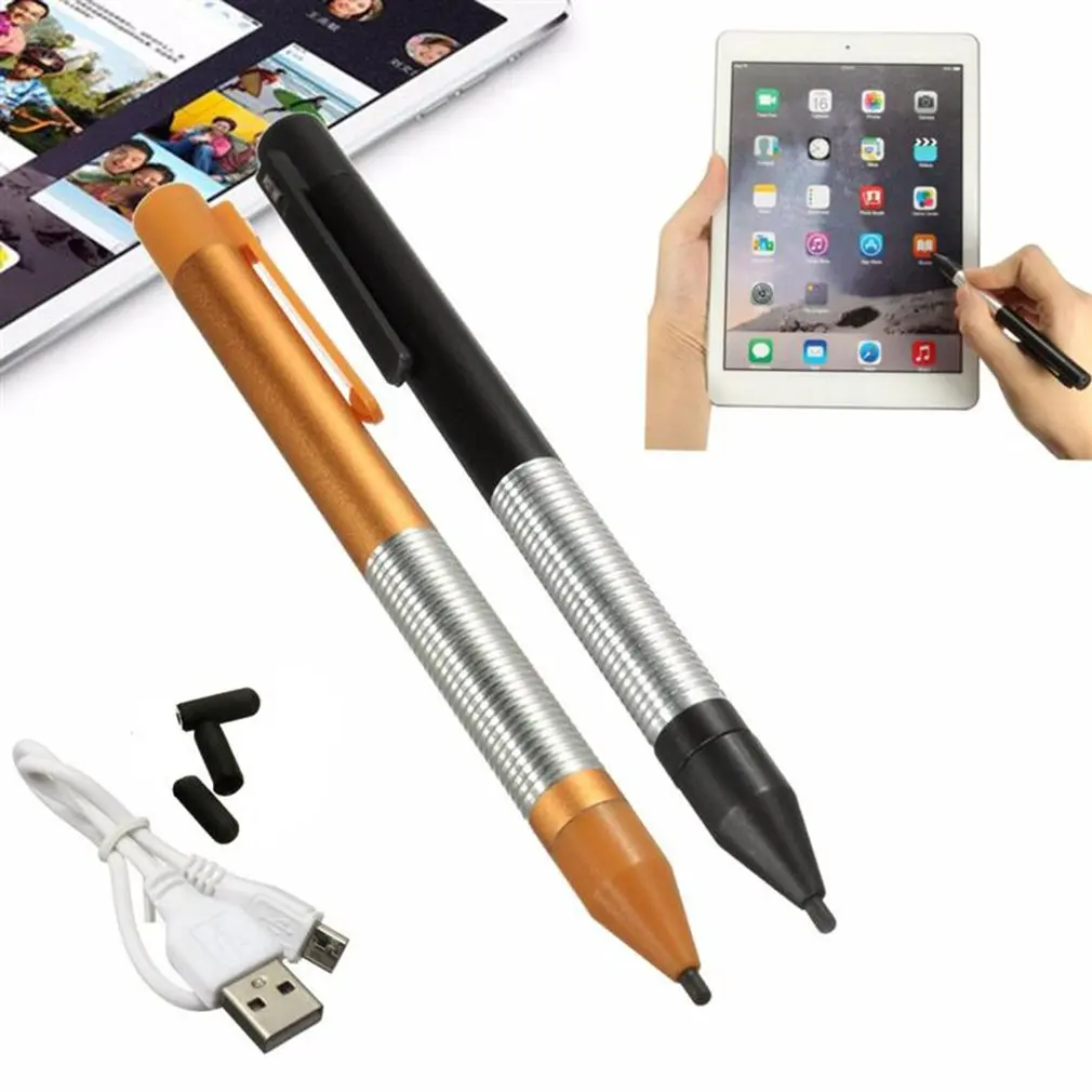 

Soft Silicone Portable Size Mutilfuctional Touch Screen Pen Capacitive Stylus Pen Suitable for Tablets for iPad