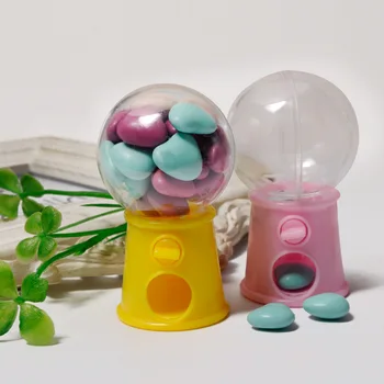 

Light Bulb Candy Box Plastic Storage Boxes Multicolor Gashapon Machine Packing Boxes Baby Shower Birthday Party Decor Supplies