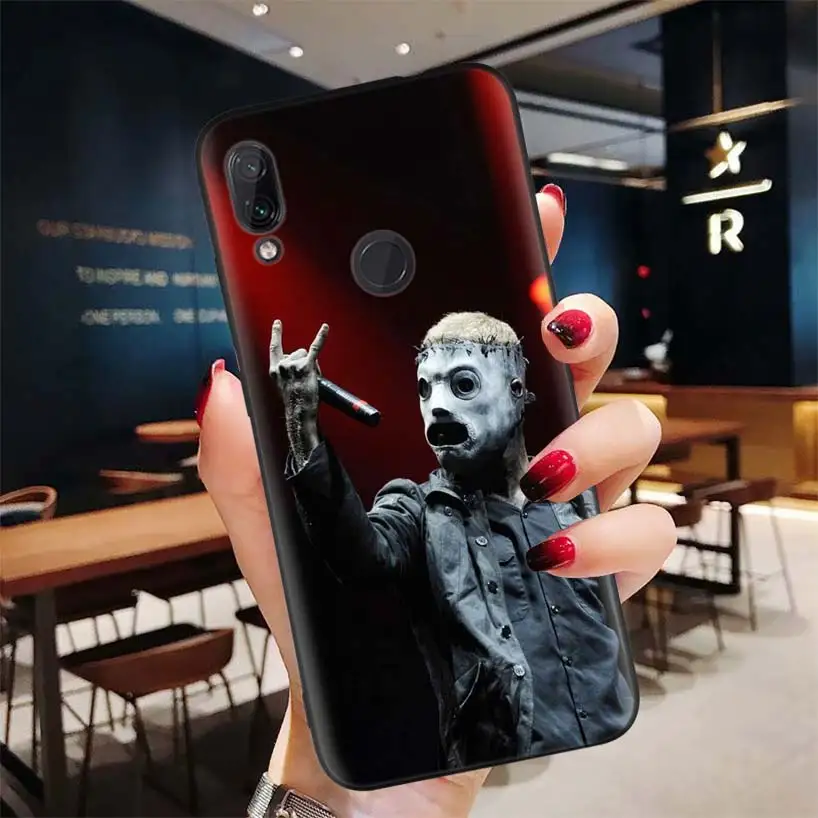 Slipknot Clown Corey Taylor Black Case for Xiaomi Redmi Note 8 7 7S 7A 6 S2 2
