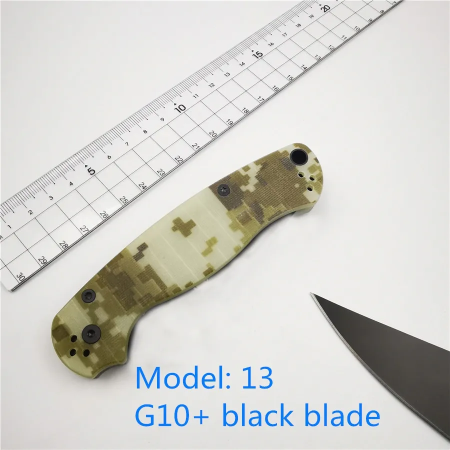 NO-13 BENYS C81 CNC нож CPM-S30V-G10 Ручка Открытый Кемпинг EDC инструменты - Цвет: NO-13
