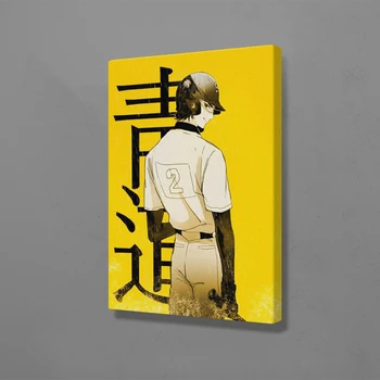 

Miyuki Kazuya anime Poster Painting Wall Art Canvas For Living Room Home Bedroom Study Dorm Art Decoration Prints