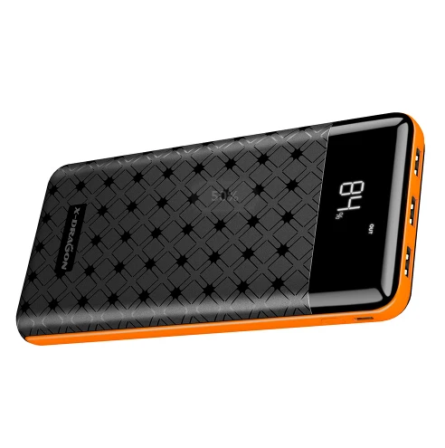 X-DRAGON power Bank 25000 мАч внешний аккумулятор банк Quick Charge power Bank с 3 USB выходом для iPhone samsung huawei Xiaomi - Цвет: orange power bank