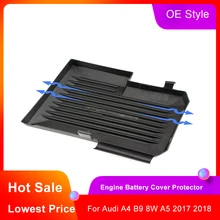 Новый для Audi A4 B9 8 Вт A5 2017 2018 Черный ABS двигателя накладка на капот автомобиля аксессуары Высокое качество двигателя Батарея Cover Protector Новый для Audi A4 B9 8 Вт A5 2017 2018 Черный ABS двигателя накладка на капот автомобиля аксессуары Высокое качество двигателя Батарея Cover Protector