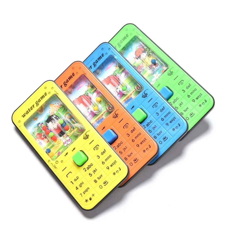 1 шт. интеллектуальное игровое кольцо для детей Веселые детские игрушки Подарочная форма мобильного телефона Классическая водяная игрушка