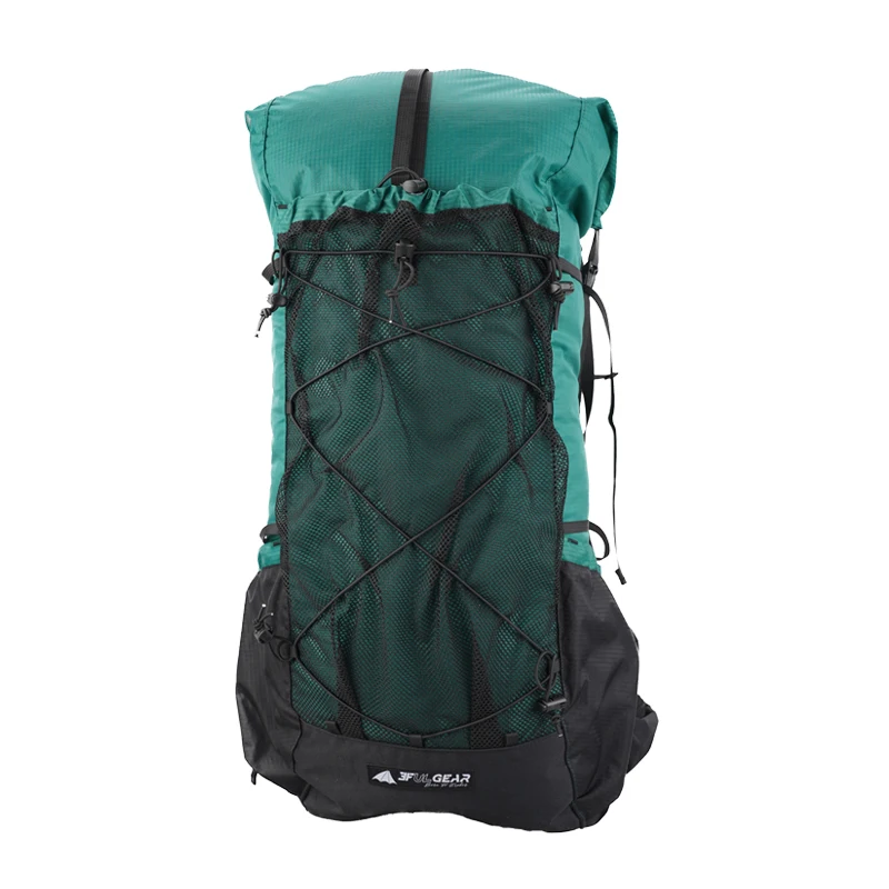 Mochila de senderismo resistente al agua 3F, bolsa ligera para acampar, viajes, montañismo, Trekking, 40 + 16l, UL GEAR