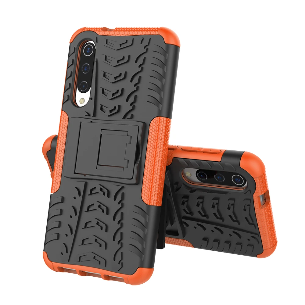 OUDINI для Xiaomi 9SE Чехол классный узор чехол для телефона для Xiaomi 9SE Чехол ударопрочный подставка чехол для Xiaomi 9SE чехол - Цвет: orange