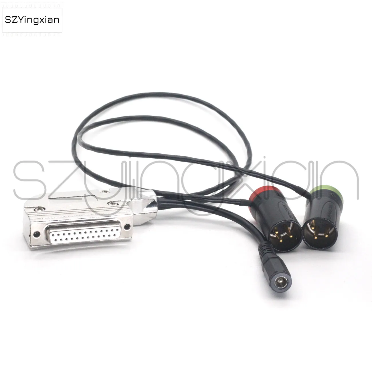 Lettosonics/Wisycom /Sennheiser /Sony /Audio Ltd Ricevitore Db25 Connettore Femmina A Xlr 3 Pin E Dc Femmina Potenza Di Uscita Audio