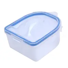 Портативная жидкость для снятия лака ногти на руках полировка Замачивание от чаши DIY салон спа ванна Маникюрный Инструмент гвозди аксессуары