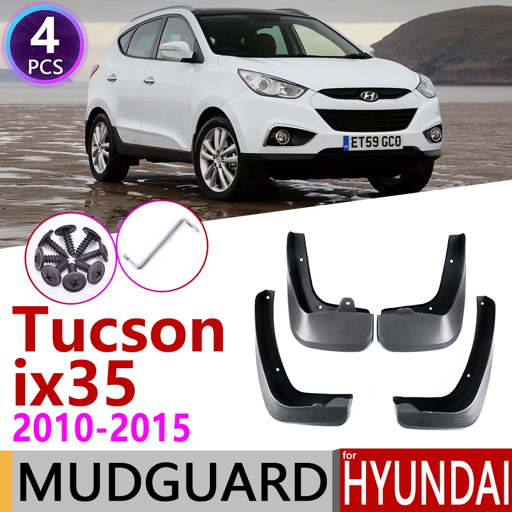 Брызговики автомобильные для hyundai Tucson ix35 лм 2010 2011 2012 2013 Fender брызговик закрылки аксессуары для брызговиков