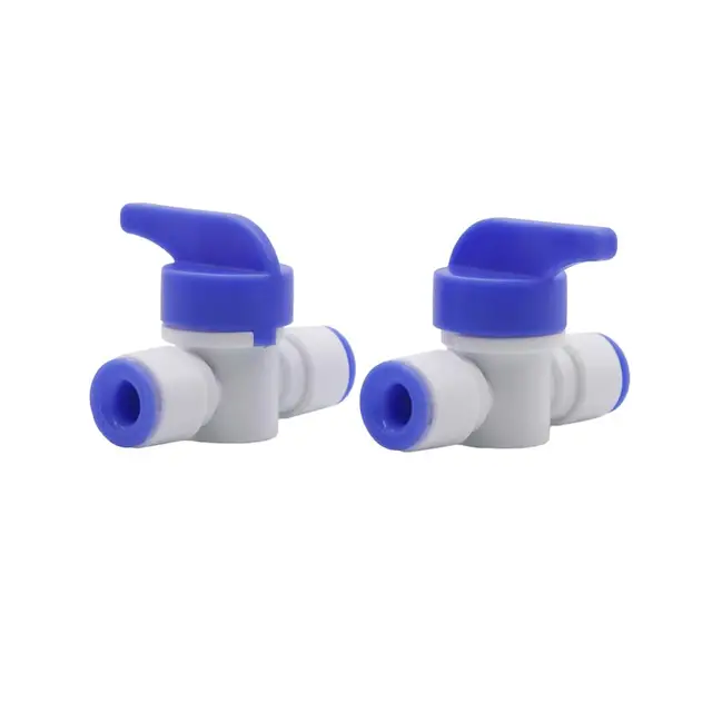 1/4 Hüvelykes Gyorscsatlakozó Golyószelep Csatlakozó 6,35 Mm Csővizelő Kapcsoló Miután Ködrendszer Öntözőszelep Illesztése - Image 5