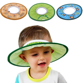 

Soft and Safe Toddler Kids Wash Hair Shield Caps Baby Hat Shampoo Bathing Cute Adjustable Shower Protect Cap