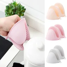 Кухня помощник теплоизоляционные перчатки силиконовые зажим для рук Инструменты для выпечки утолщенные перчатки печь изоляционные колодки маленькие защитные перчатки