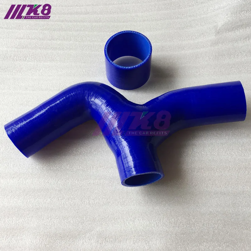 Silicone Intercooler Hose Kit Y-Pipe For SUBARU IMPREZA WRX GC8 EJ20 MK3-6 96-00(2PCS) red/blue/black