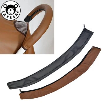 

Handle Pram Baby Pu Leather Pushchair Stroller Armrest Case Protective Cover For Babyyoya Yoya Pram Stroller Accessories