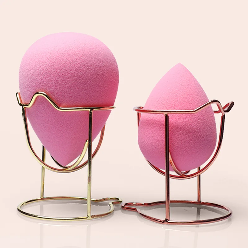 1 pcs Cute Cat Makeup Sponge Gourd Powder Puff Rack Beauty Egg Bracket Box Dryer cosmetic Organizer Shelf Holder storage Tools