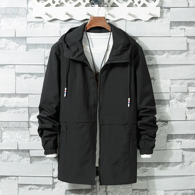 Mens Jackets and Coats 2019 New Large Size Men's Jacket Youth Student Men's Jacket Trend Cardigan Men Clothes