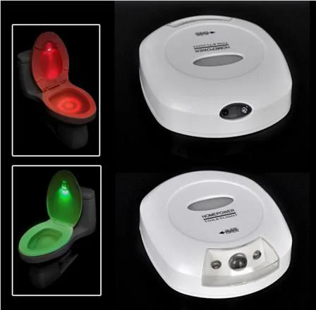2 colors toilet light