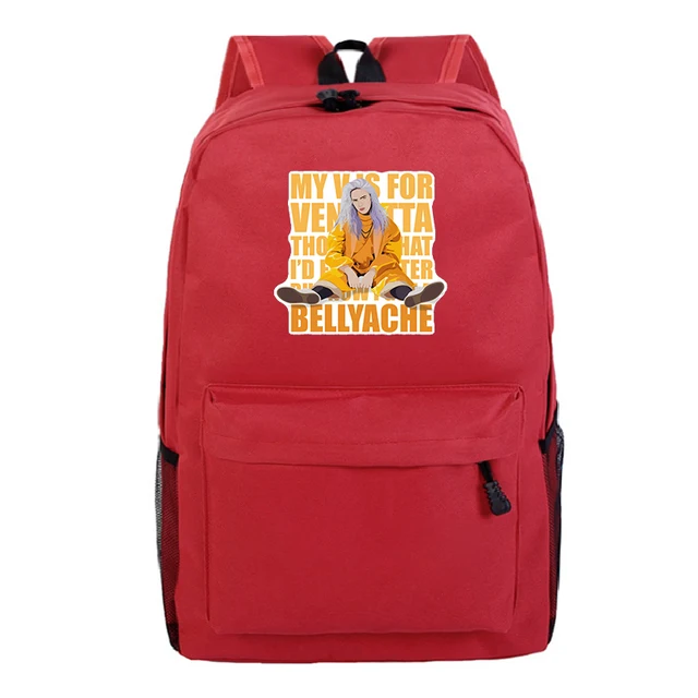 billie eilish book bag