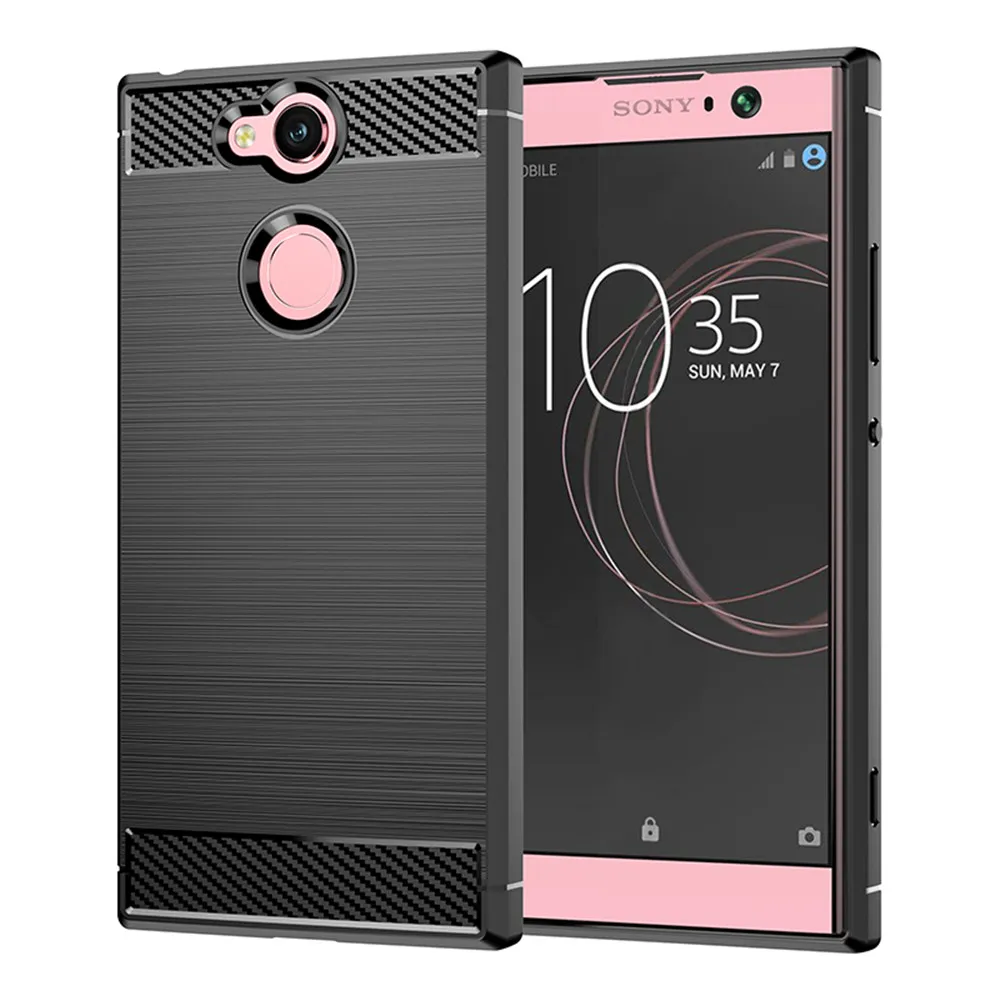 Cover Trasparente In TPU Morbido Per Sony Xperia XA2 – Custodia Antiurto Con Stampa Panda. Include Pennino Touch (colore Casuale).