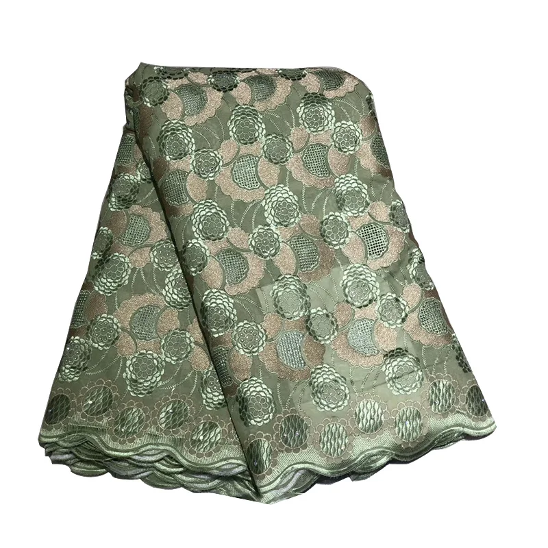 gray green Свадебные кружева ткань синий фиолетовый французская швейцарская кружевная ткань с бисером высокого качества бусины нигерийская кружевная ткань для свадьбы - Цвет: gray green