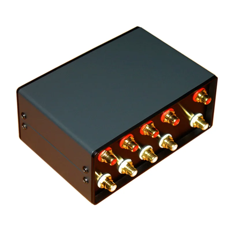 Audio Switcher Converter 4 In 1 Out Stereo 4 Channel Audio Signal Input With Gold-plated RCA Socket Four In One Out H135 Audio Switcher Converter 4 In 1 Out Stereo 4 Channel Audio Signal Input With Gold-plated RCA Socket Four In One Out H135