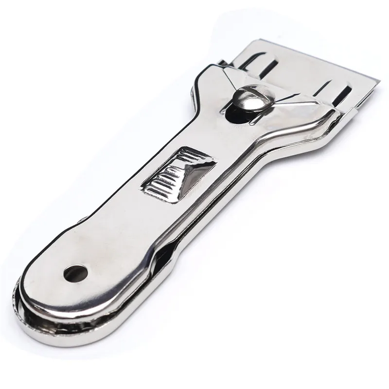 

1 Pc Glass Multifunction Stainless Steel Ceramic Hob Scraper Cleaner Tool With Blade Cleaning Oven Cooker Tools Utility Knife