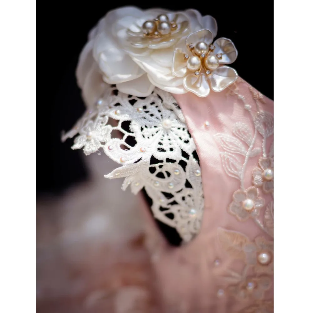 2017-Baby-Pink-Lush-Pageant-Dresses-For-Girls-3D-Flower-Lace-Pearls-Children-Images-Photoshoots-Gowns (3)