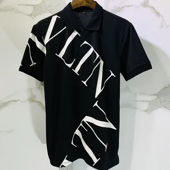 

hombre Men high quality 100%cotton Short sleeve polo Shirt camisa masculine for men homme polo shirt