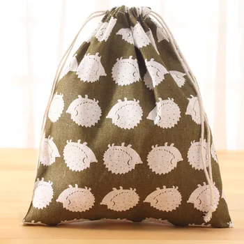 

Women Canvas Drawstring Backpack Vintage College Students Unisex Retro Geometric Backpacks Printing Bags Drawstring Backpack