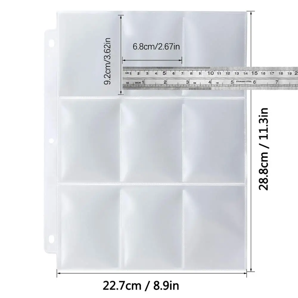 

Can Hold 9Pcs Cards Holder Album Pokemon Box Gx Francaise Pokemon Card Holder Trading Game Cards Book