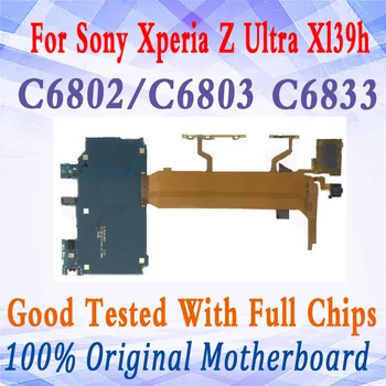 

Original unlocked for Sony Xperia Z Ultra Xl39h C6802/C6803 C6833 motherboard with android system logic board Free shipping