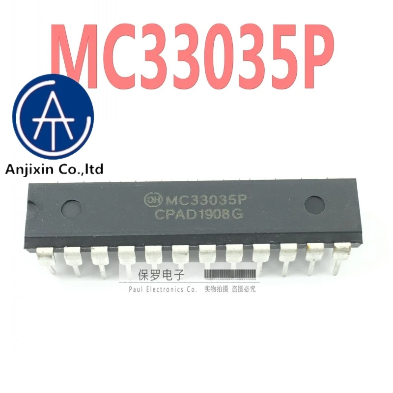 

10 шт., 100% оригинальный новый драйвер двигателя MC33035P MC33035 DIP-24