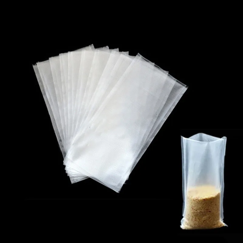 

50PCS PVA Bags Carp Fishing Tackle Multiple Sizes Water Dissolving PVA Bags for Carp Coarse Boilie Bait Bag for Bait Throwing