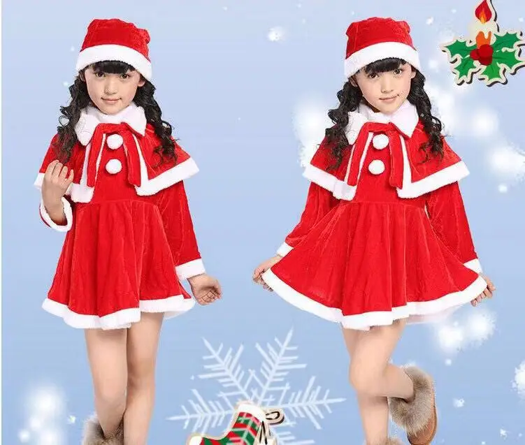 Рождественские костюмы для мальчиков и девочек; рождественские костюмы для детей; рождественские костюмы; костюм Санта-Клауса - Цвет: style4