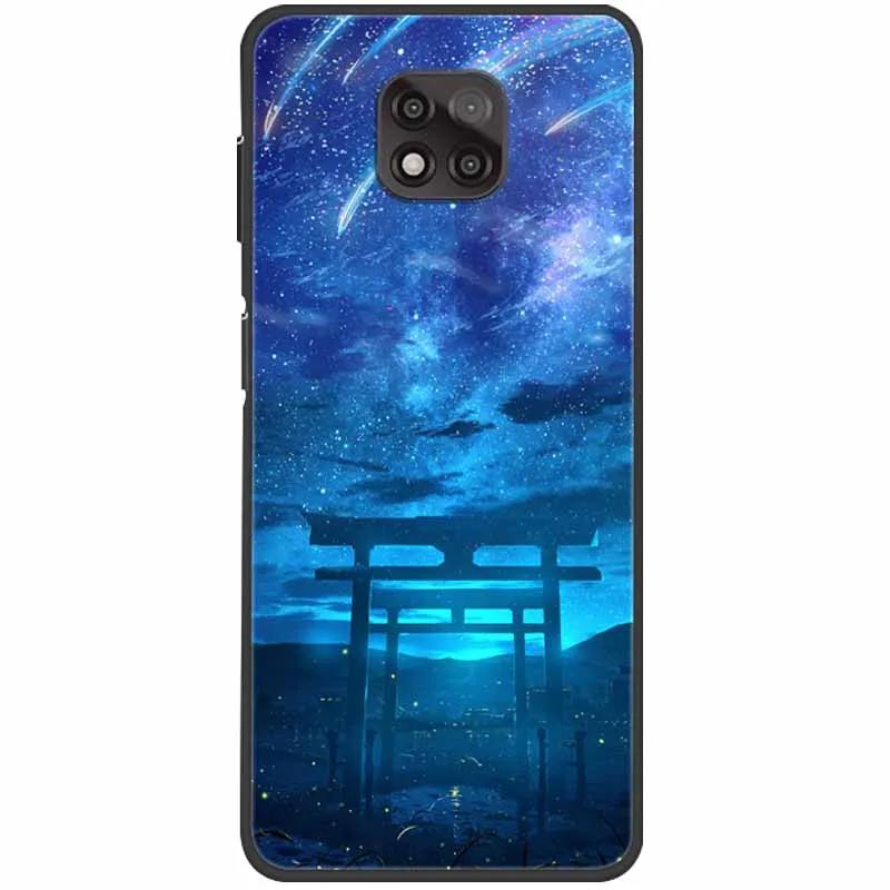 Butterfly Silicone Soft Phone Cover and Protector for Moto G Power and Play