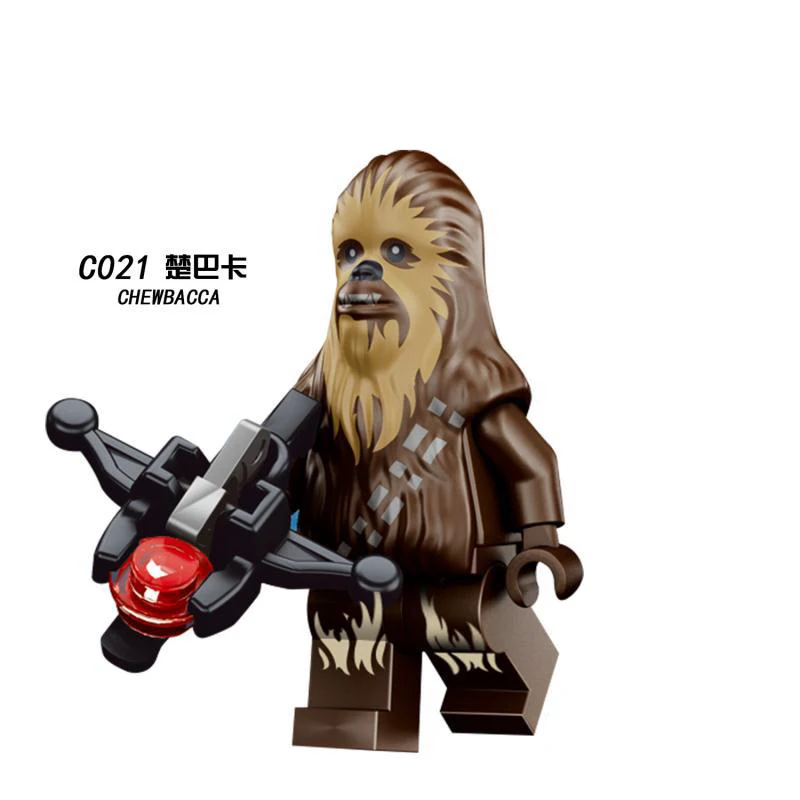Светло-зеленый Рождественские Подарки Звездные войны фигурки Набор Luke Leia Дарт Вейдер йода луч строительные блоки детские игрушки Санта-Клаус Новогодний подарок - Цвет: Светло-зеленый